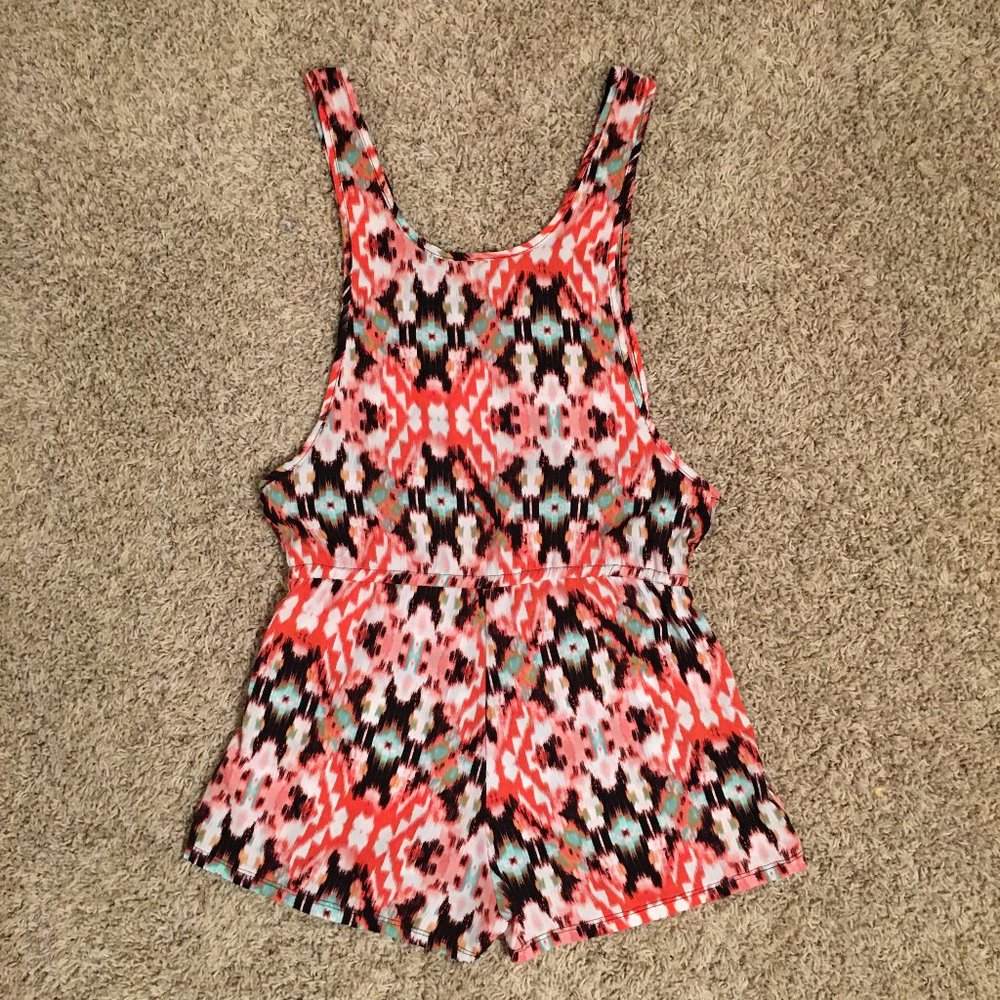 2 - Copper Key Rompers, Multicolor Prints, Size S - Picture 4 of 5